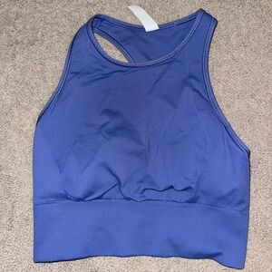 Lululemon - Women's Blue/indigo Sports Bra/ Longlined - Size 6